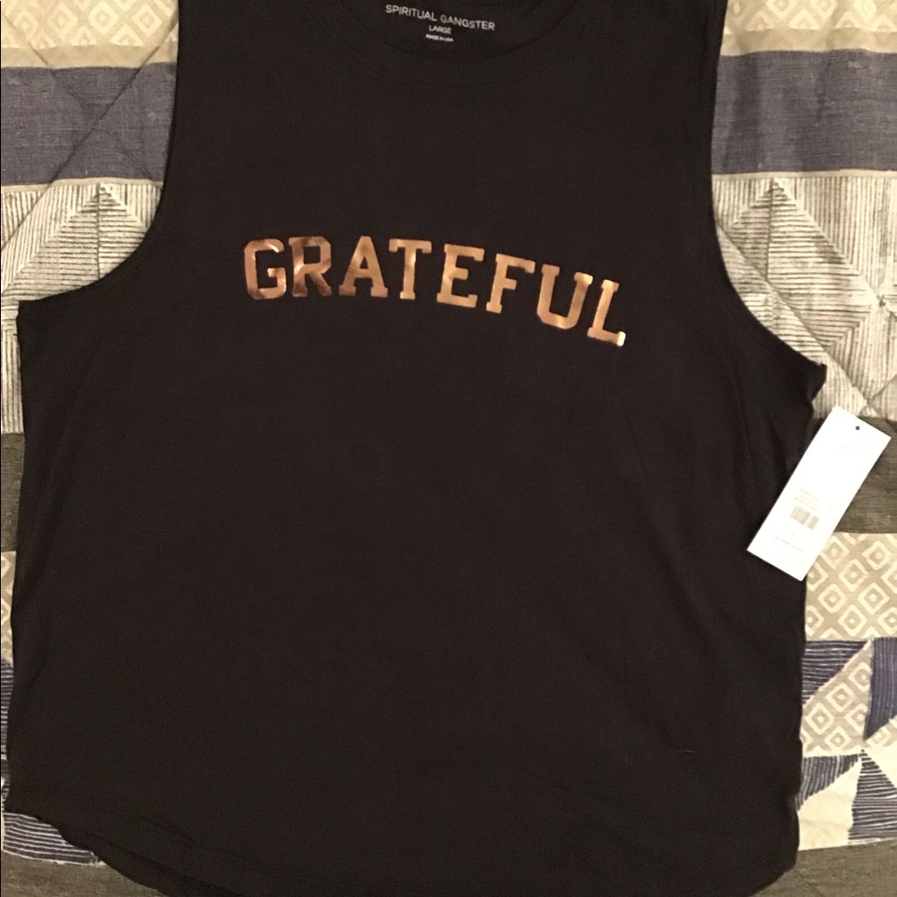 Spiritual Gangster Grateful Muscle Tank